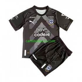 Camisolas de futebol CF Monterrey Guarda Redes Criança Equipamento Alternativa 2022/23 Manga Curta